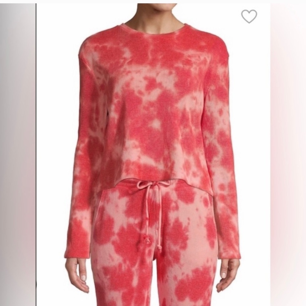Tie dye waffle  sweatsuit